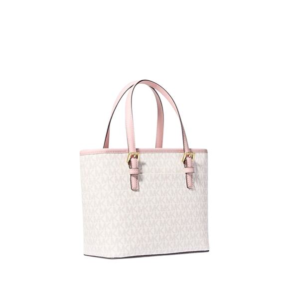 Michael Kors Zip Top Tote Bag Extra Small and Smartphone Wallet Set - Picture 4 of 8